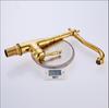 Bathroom Gold Kitchen sink Faucet Rotation Brass Sink Mixer Brass Sink Faucet Water Mixer single lever hot and cold sink tap