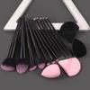 12Pcs Soft Makeup Brushes Set for Cosmetic Beauty Foundation Blush Powder Eyeshadow Concealer Blending Make Up Brush