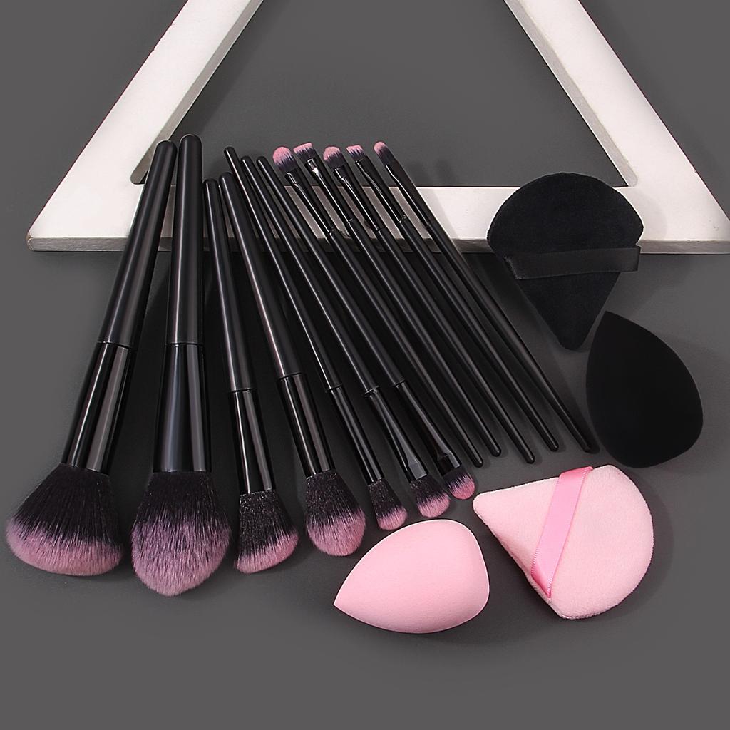 12Pcs Soft Makeup Brushes Set for Cosmetic Beauty Foundation Blush Powder Eyeshadow Concealer Blending Make Up Brush