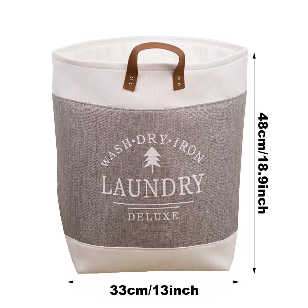 Large-capacity Dirty Clothes Storage Basket Storage Basket Foldable Laundry Bag for Laundry Room Space-saving Storage Organizer