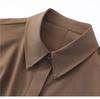 French Minimalist Slim Waist Long Dress Shirt - Women's Summer Collection