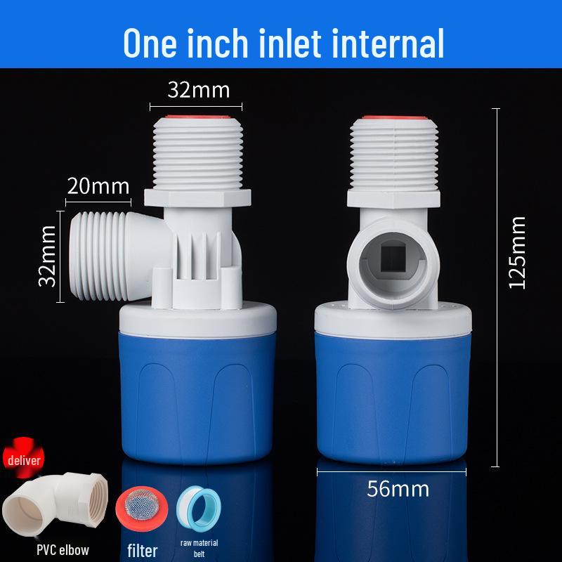 4-Point Automatic Water Level Controller with Self-Stop Float Valve for Tanks and Towers