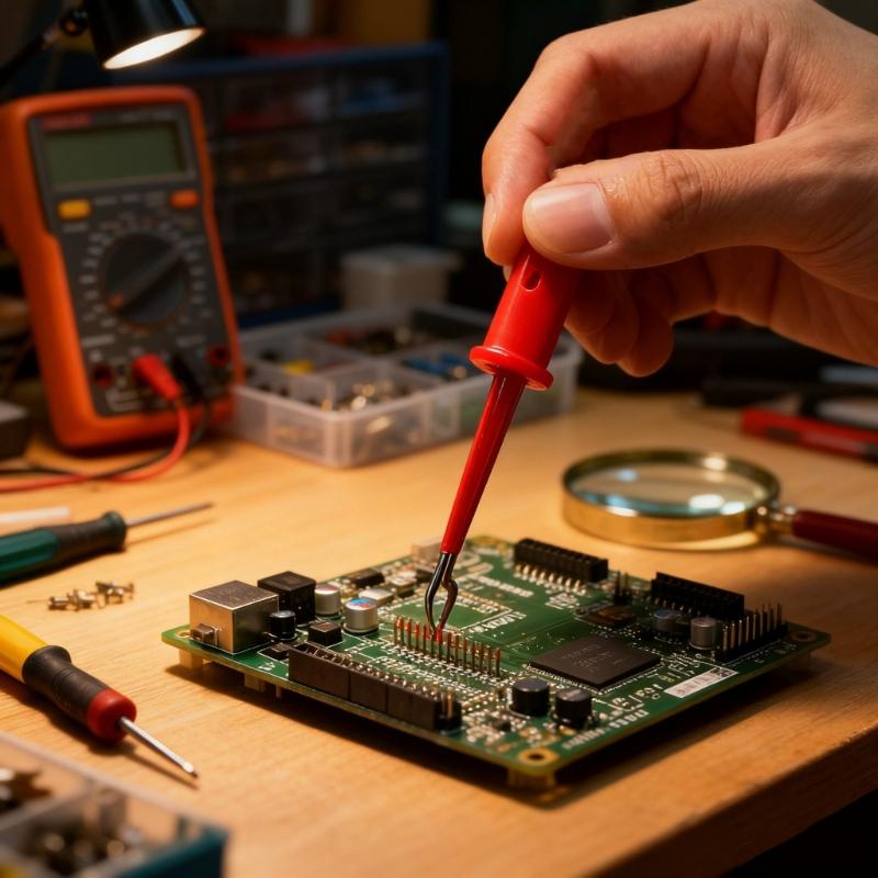 Precise Small Hook Clip Suitable for Circuit Board Pin Clamping with Stable Conductivity Elastic Design Prevents Damage