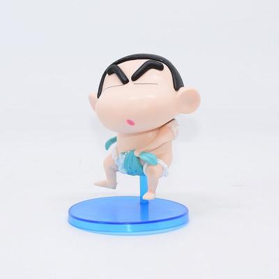 Nohara's Fantasy, Crayon Shin-chan, Bath Shin-chan Q Version, Car Chassis Ornament Doll, Boxed Figure.