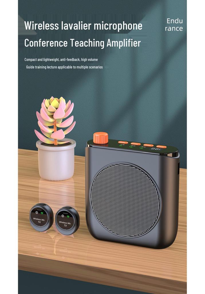 J98 Wireless Bee Amplifier: High Volume, Clear Sound, No Distortion - Ideal for Teachers