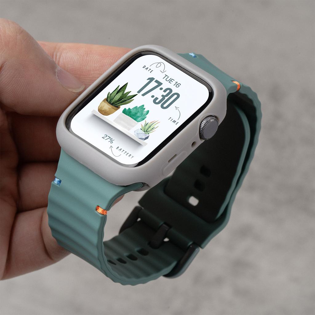 Silicone Case+Band For Apple Watch S11 10 42mm 46mm 44mm 40mm 45mm 41mm 38mm Bracelet Cover for iWatch 9 8 7 6 5 4 Ultra 3 49mm