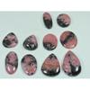 275Cts. Natural Rhodonite Mix Shape Cabochon Loose Gemstone 10 Pcs Lot C-2927