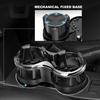 Car Cup Holder 2 in 1 Double Hole Water Bottle Car Cup Holder Universal Cup Holder with Adjustable Base Plastic Fits Most Soda