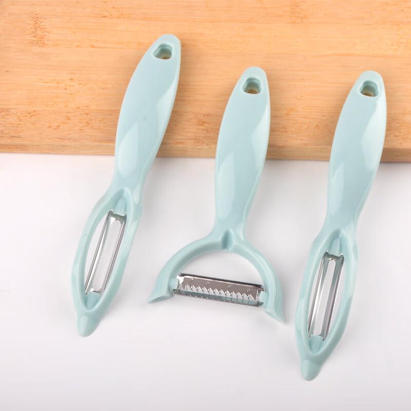 Utuo Stainless Steel Peeler & Grater 3-Piece Set