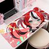 Mouse Pad Anime NonSlip Rubber Mousepad Office Desk Mat Gaming PC Accessories Large Gamer Hhololive Hakos Baelz Keyboard Mat