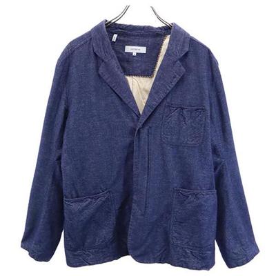 Nonnative תוצרת יפן ז'קט כותנה מחויט 1 כחול גברים משומש