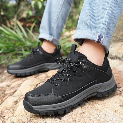 Tênis de corrida tamanho grande sapatos esportivos para exterior sola externa resistente ao desgaste antiderrapante respirável moda casual versátil para montanhismo sapatos masculinos