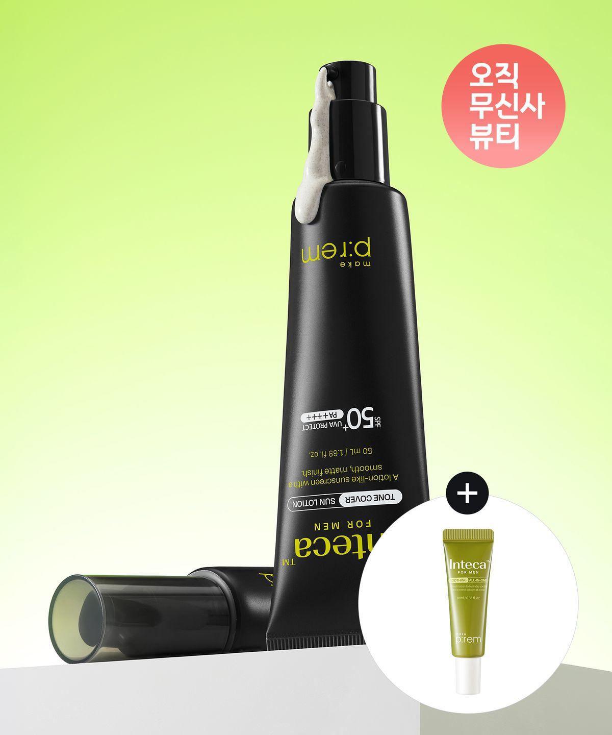 Inteca For Men Tone Cover Sun Lotion 50ml 50ml