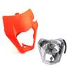 1Pcs For Xc Sx Sxf Xcw 125 To 500 Smr 2021 2022 Dirt Bike Plastic Kit Enduro Motorcycle Mask Headlight For Exc Accessories