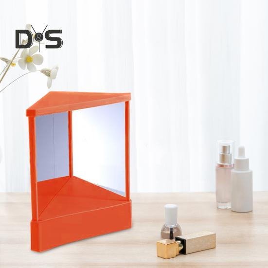 Non-Reversing True Makeup Mirror High Clarity Desktop Vanity Mirror Men Women Precision True Image Inverted Standing Cosmetic Mirror