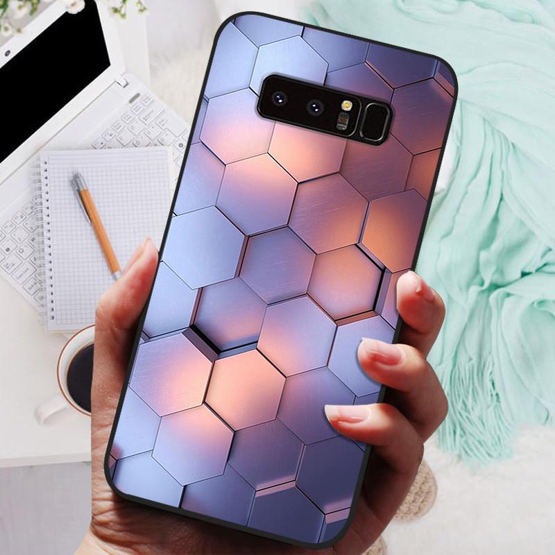 For Samsung Note 8 9 7 5 Case Cover Wolf Cat Animals Silicone Soft Back Cases For Samsung Galaxy Note 9 Note8 Note7 Phone Case