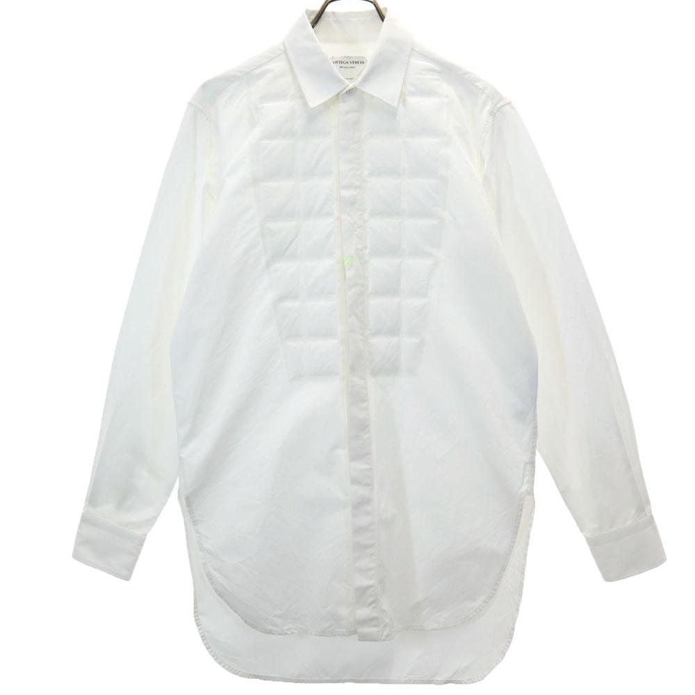 

BOTTEGAVENETA made in Italy Long sleeve long shirt 42 white Men s Used