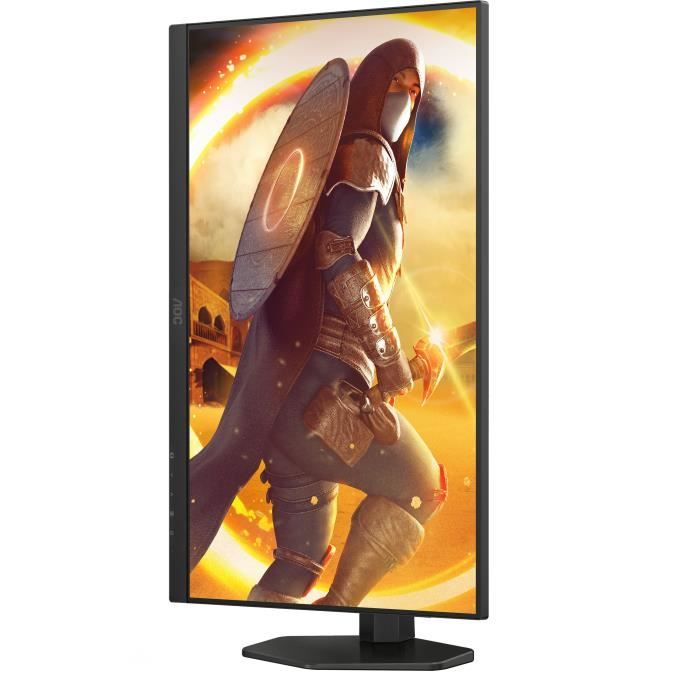 PC monitor - AOC - Q27G4XF - 27" QHD - IPS panel - 180Hz - 0,5ms - Výškově nastavitelný - 1 HDMI 1 DP - Adaptive Sync - Černý
