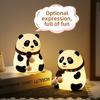 Panda Ricarica USB Luce Notturna LED Colorata Lampada da Notte Orso