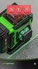 16-Line High-Precision Outdoor Green Laser Level with Strong Light and 12 Infrared Wall Stickers