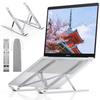 ZEEKK Laptop PC Aluminum Tablet Heat Ergonomic Adjustable Height and Angle In 6 Storage Work from Convenient To Compatible with Inches Stand, Stand,