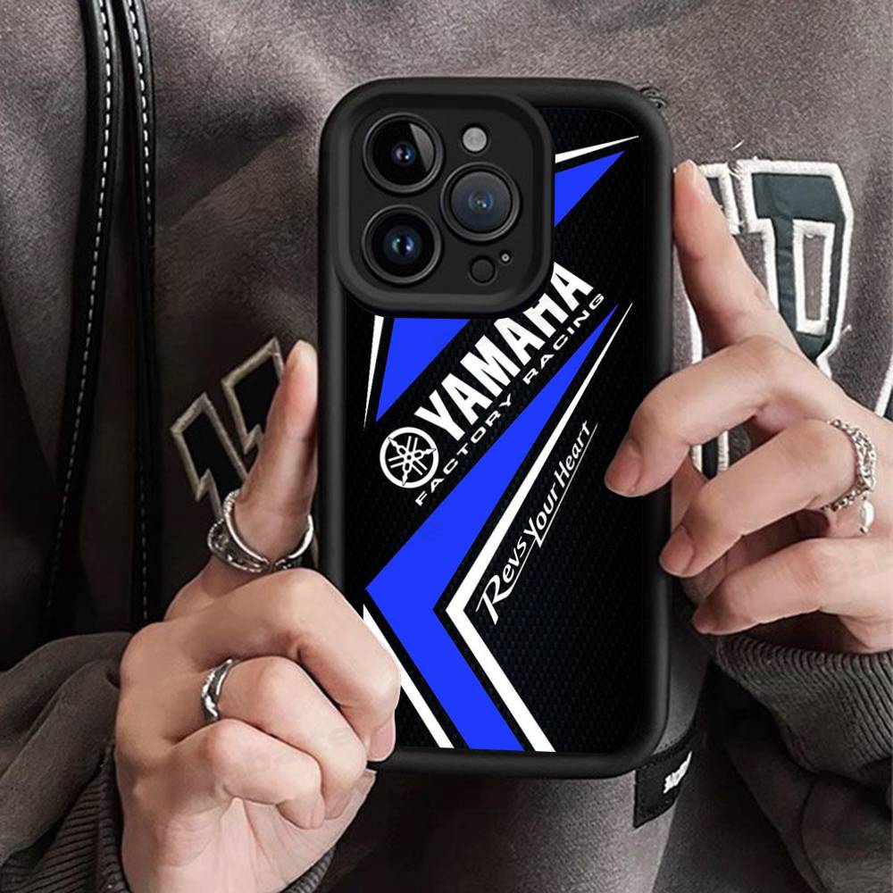 Etui na telefon Motocykl Klasyczne LOGO Y-YAMAHAS Dla IPhone 17 16 E 15 14 13 12 11 Pro Max Plus Tylna Pokrywa