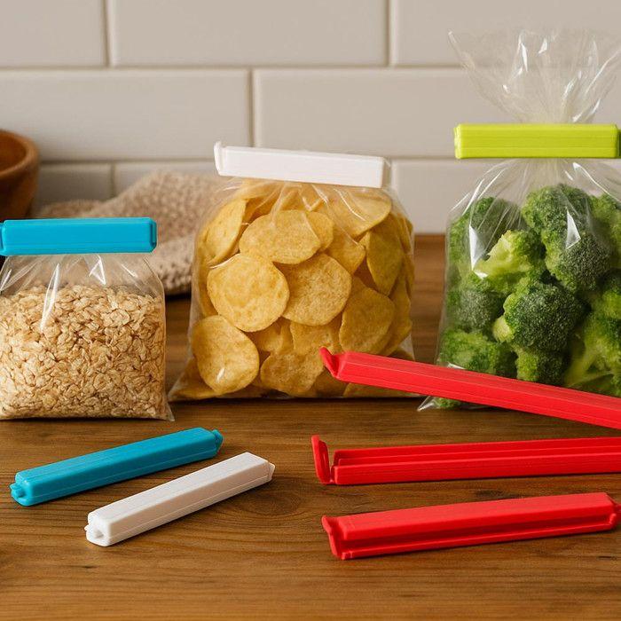 Food Closure Clips (x18) – Reusable, Airtight and Colorful