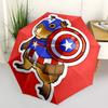 1pc Captain America Capybara Automatic Folding Umbrella - Portable Collapsible Design, 8-Rib Iron Frame Yy251209063
