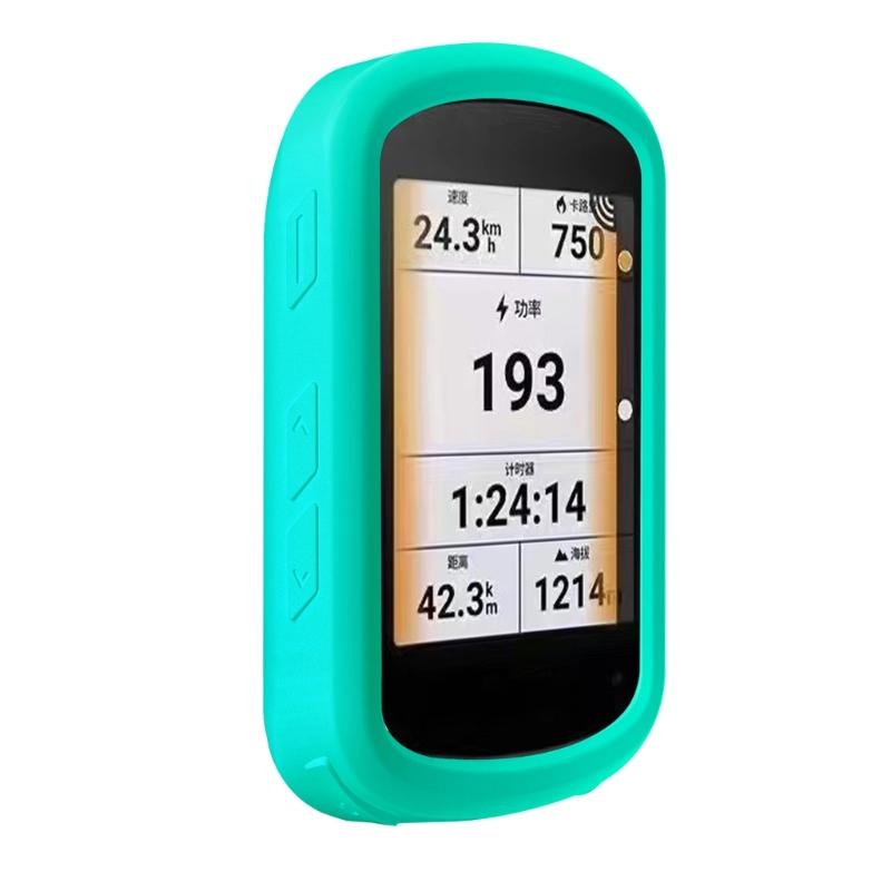Skin-friendly Drop Resistant Anti-Drop Silicone Protective Case Compatible for-Garmin Edge 840 Premium-GPS Bike Computer