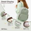 Nylon Women's Mini Backpack, Fashion College Bags Woman Anti-theft Multi Pocket Laptop Travel Backpack Korean Designer Small Bag