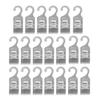 Laundry Hanger Clips Mini Poster Clips Artwork Photos Holder for Picture Card Hanging Display Clear Plastic Closet Organizer for Pants Towel Sock Boot
