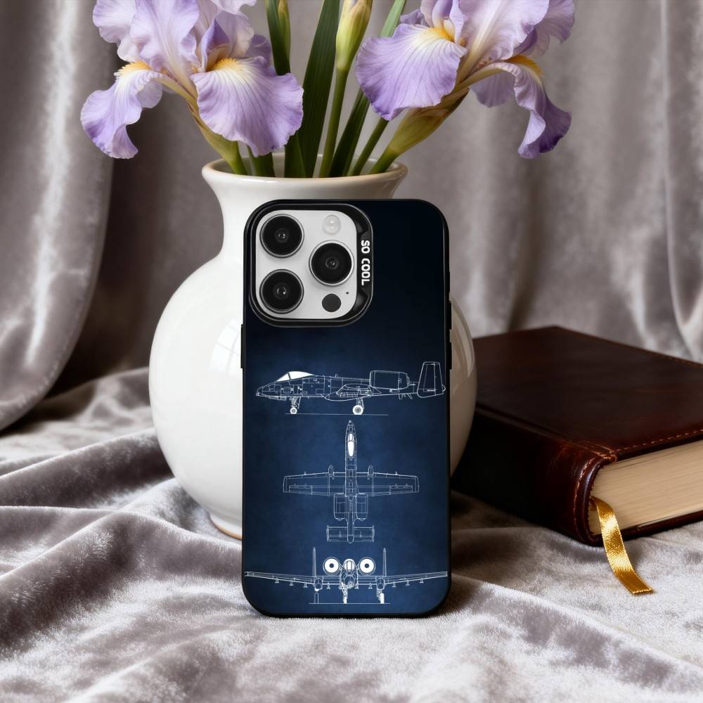 A-Aircraft H-HelicopterS A-Airplane Phone Case For iPhone17,16,15,14,13,12,11 Plus,Pro Max Black Candy silver phone case
