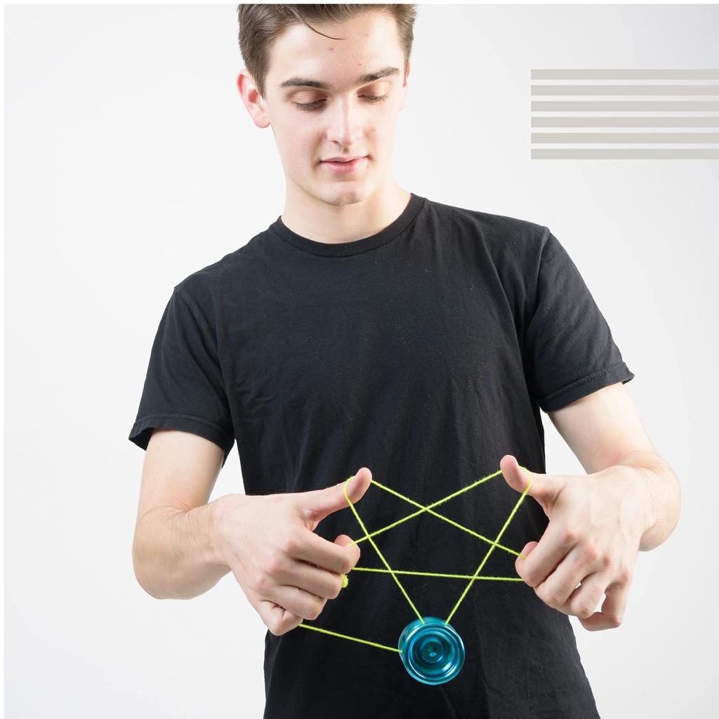 Yomega Maverick - Professional Aluminum Metal Yoyo for Kids and Beginners with C Size Ball Bearing for Advanced Yo Yo Tricks and Responsive Return + E