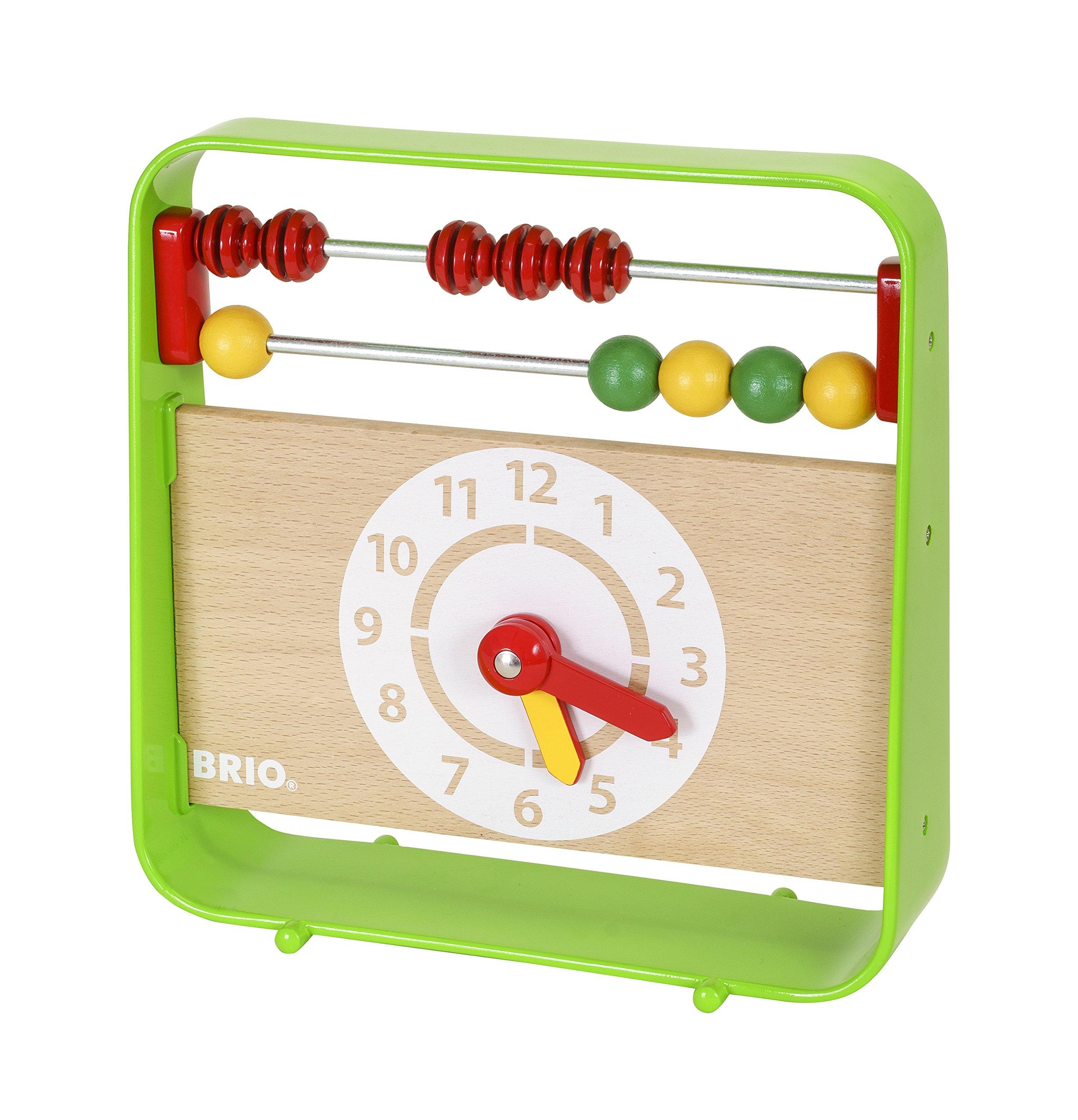 

BRIO Abacus with Clock 30447