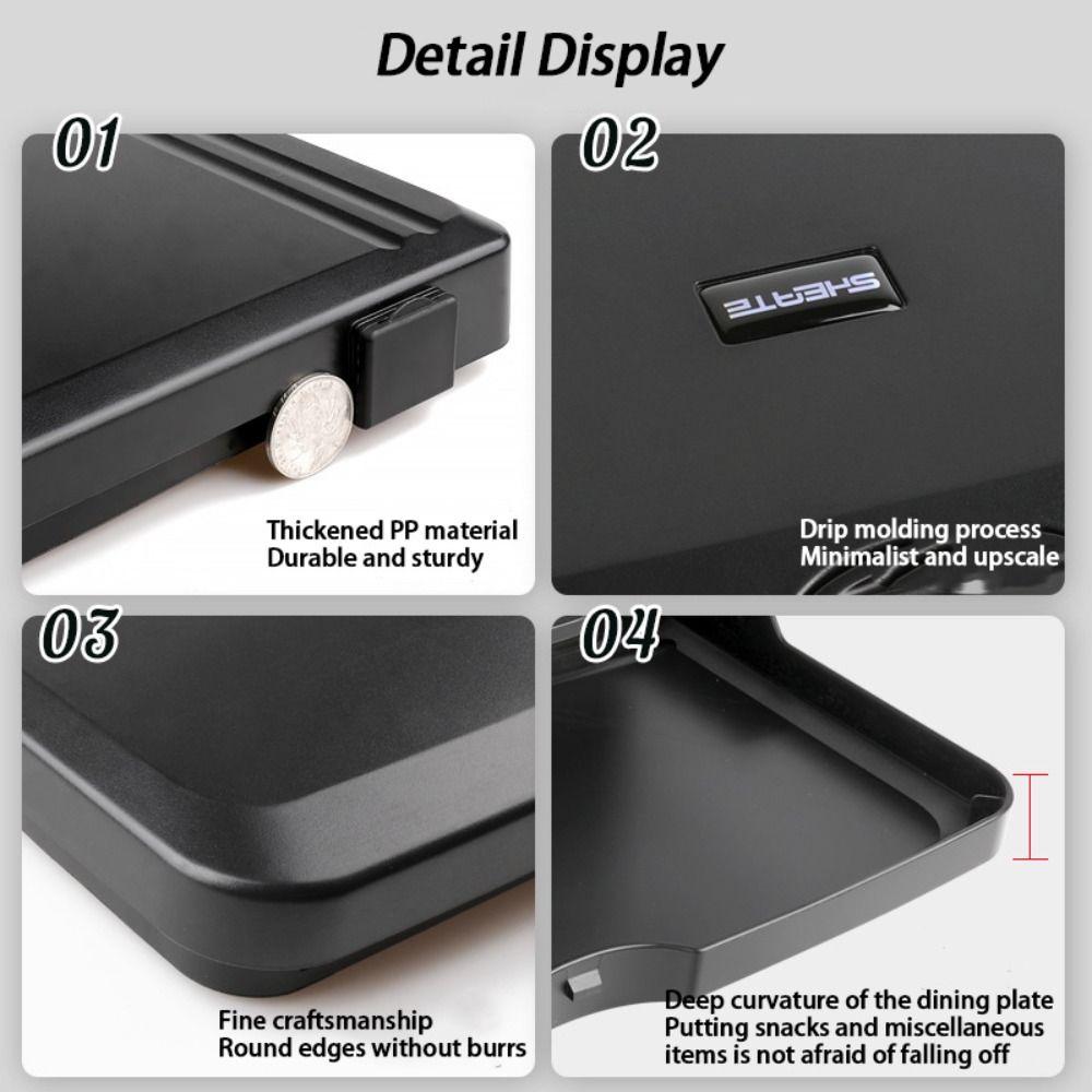 Foldable Tray Holders Multifunctional Table Organizer High Quality Car Back Seat Table  Universal
