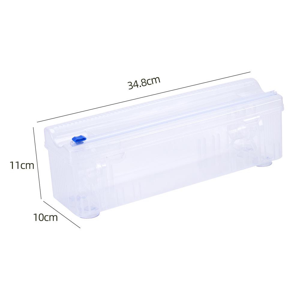 

2025 Wall-Mounted Cling Film Cutter: Bidirectional Sliding, Magnetic, Multifunctional Cling Film Cutter прозрачный