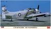 Hasegawa Scale US Navy Skyraider USS Ticonderoga of Plastic Model Kit 02262 1/72 A-1H (Set 2)