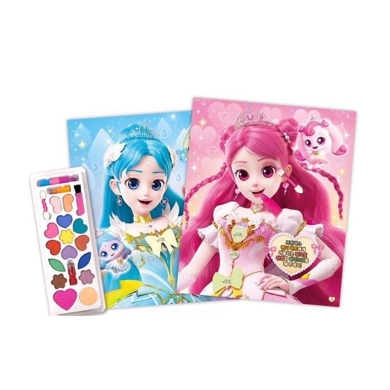 Made in Korea, KC Certified - Princess Catch! Teenieping Season 6 Amazing Makeup Artist Book