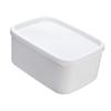 1400ml Food Container with Seal Lid Microwave Safe Leak Proof Rectangular Shaped Food Storage Box