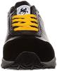 Nissin Rubber Hyper V #211 Work Shoes, Anti-Static, Oil-Resistant, Non-Slip, Lightweight, with Toe Cap, Men's, Black, Size 26.5