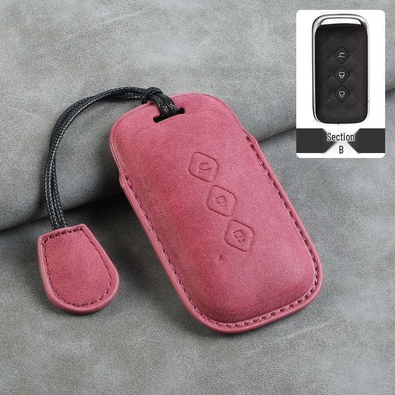 Wuling Xingguang Car Retro Key Cover for Jiachen, Xingyun, Xingchi, and Xingchen Models - Folding Accessory Shell