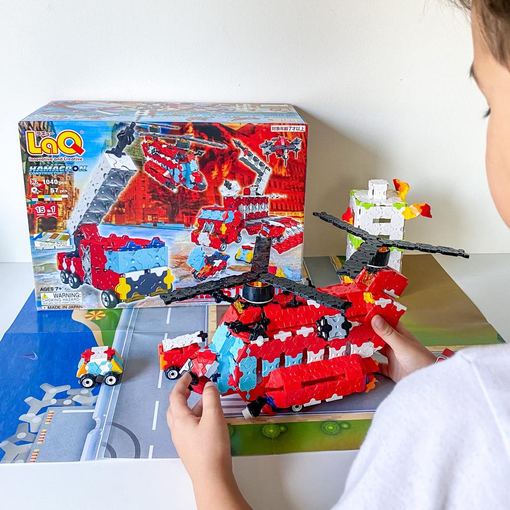 Yoshiritsu LaQ Hamacron Constructor Fire Station