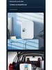 Kompaktní mini lednička pro dvojí použití: Přenosný retro design pro domov, auto a kolej s funkcí chlazení a izolace.