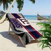 New York Giants Print Beach Towel, Large Soft Quick Dry Towel for Beach Camping Swimming