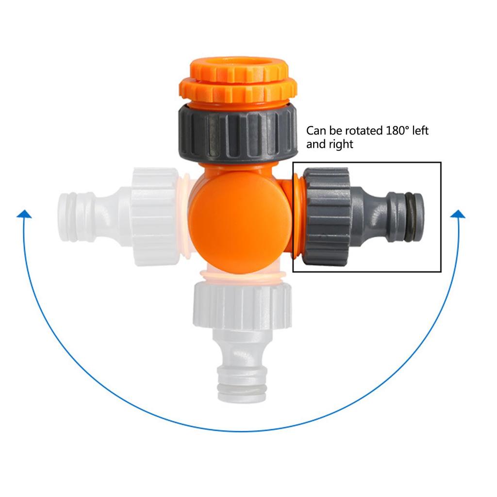 Garden Hose Connector Faucet Adapter For 1/2 Inch Hose Reel Cart Plastic Click-lock Quick ConnectionFor Watering Irrigation