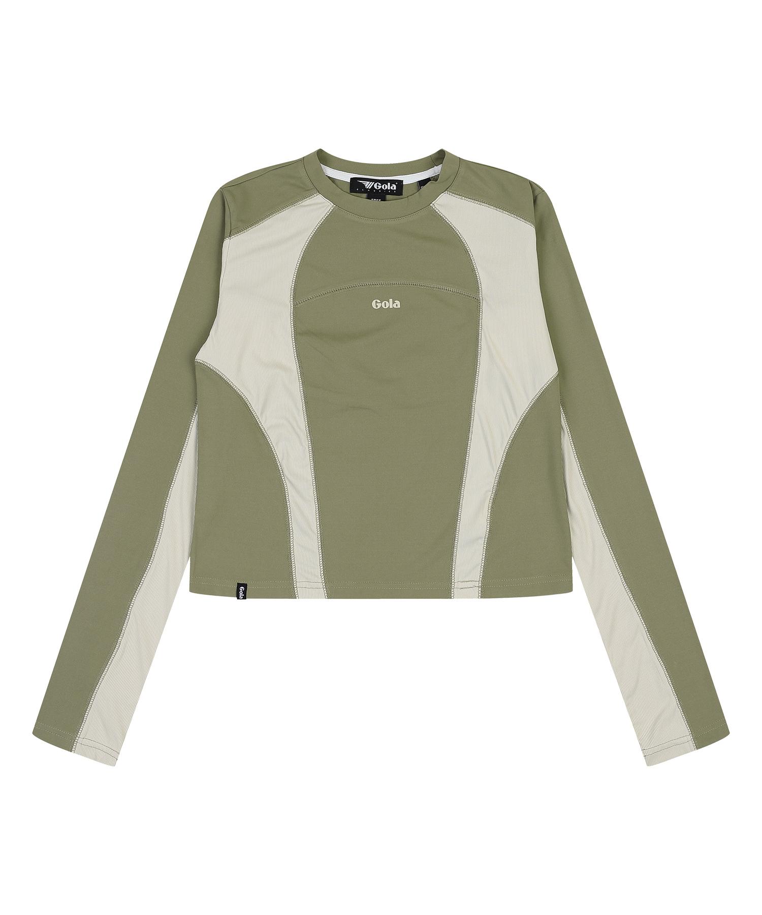 Golla W Athletic Long Sleeve Top [Khaki] Khaki/Free