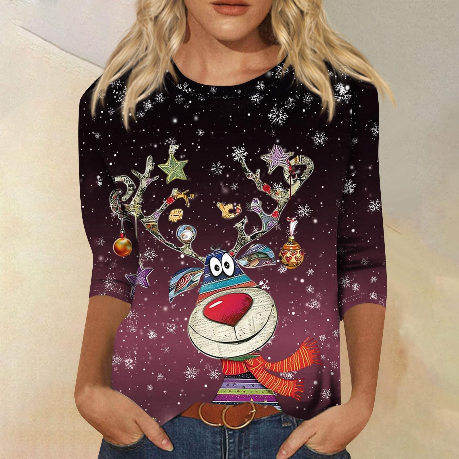 

Женские топы с круглым вырезом, хлопковая женская повседневная модная блузка с длинным рукавом и круглым вырезом с цветочным принтом, пуловер M киноварь