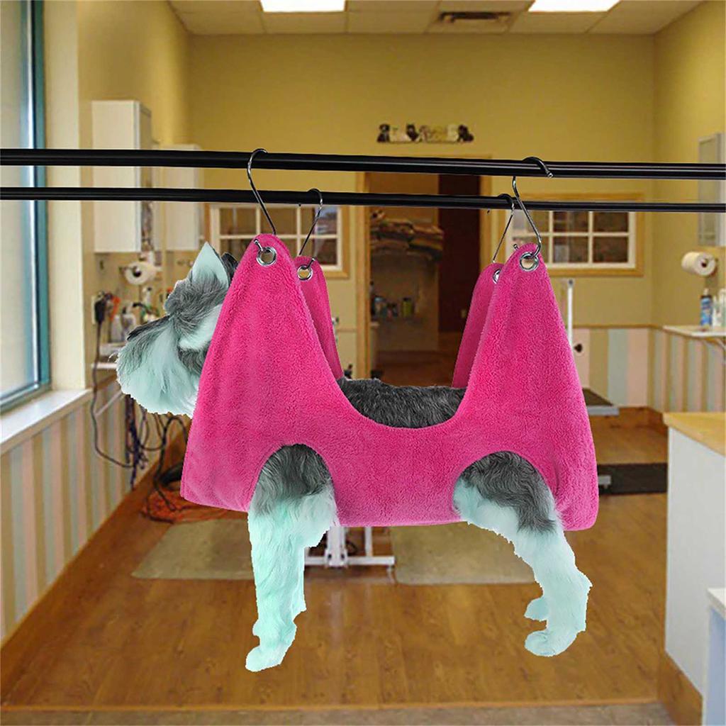 Dog Cat Grooming Fixed Bath Bag For Nail Cutting Anti Scratch Cat Trimming Restraint Bag Cat Beauty Hanging Pet Supplies