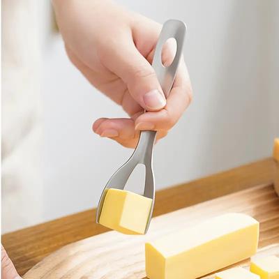 1PCS Stainless Steel Butter Cutter Cheese Corner Cutter Butter Spreader Cutting Knife Baking Scraper Butter Spreader Knife