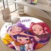 Personalized K-KPop Demon Hunters Round Chair Office Rug - Perfect for Mat, Office Chair & More - Ideal Gift for Birthdays and Holidays